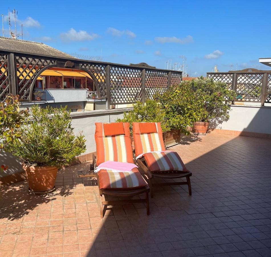 דירות לידו די אוסטיה Attico Con Terrazza In Via Dei Traghetti מראה חיצוני תמונה