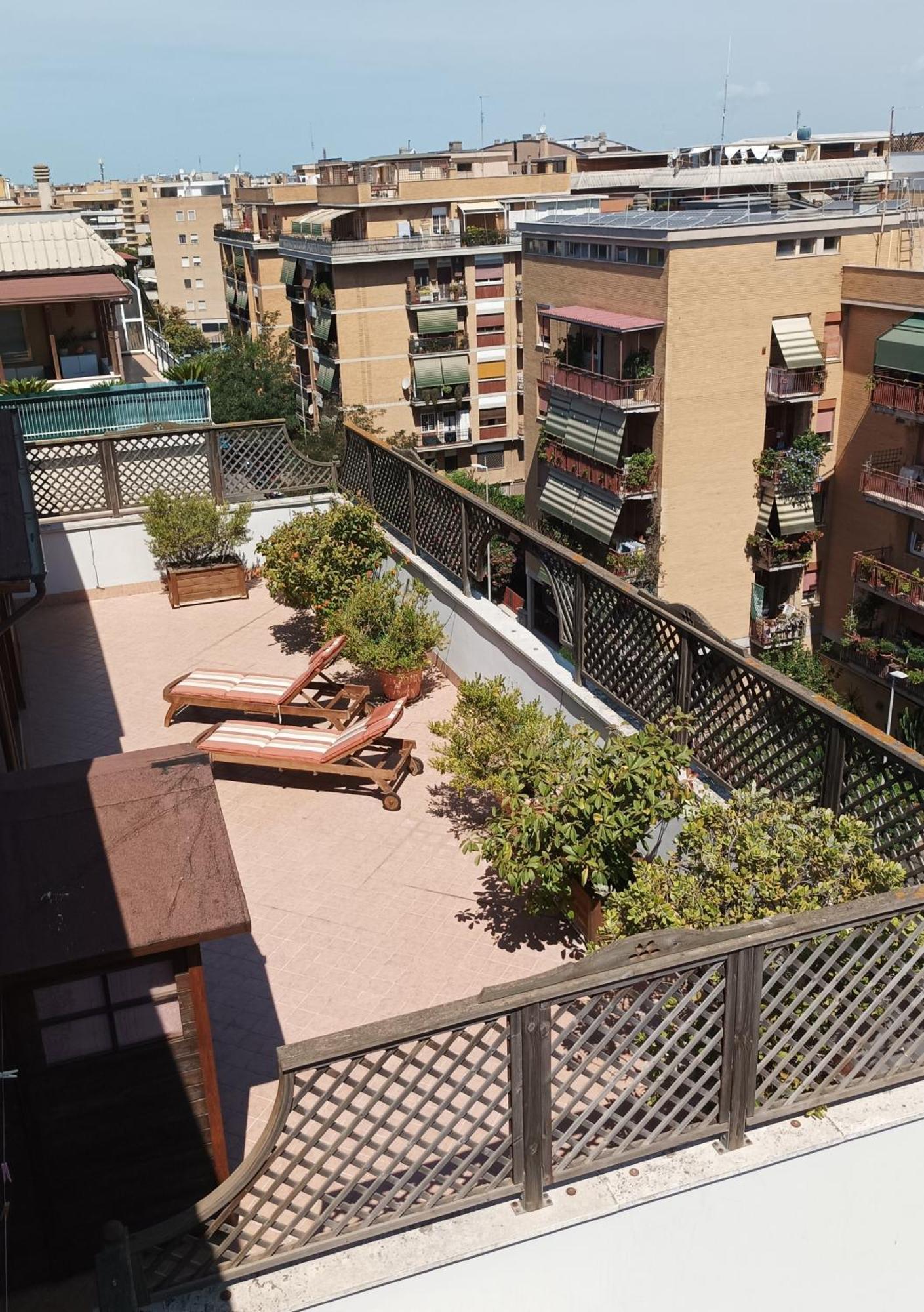 דירות לידו די אוסטיה Attico Con Terrazza In Via Dei Traghetti מראה חיצוני תמונה